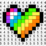 数字填色像素着色