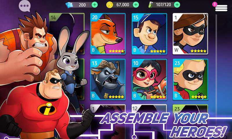 迪士尼英雄:战斗模式