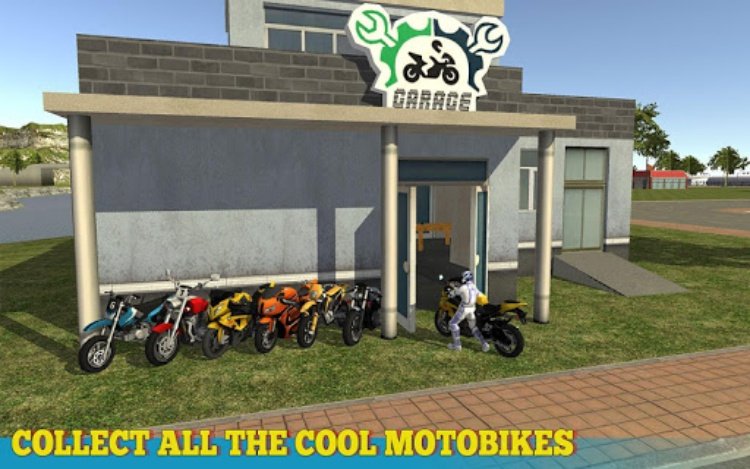 Moto Rider Delivery Racing