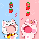 二重唱朋友卡哇伊音乐