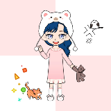 Kpop网络卡通角色女孩