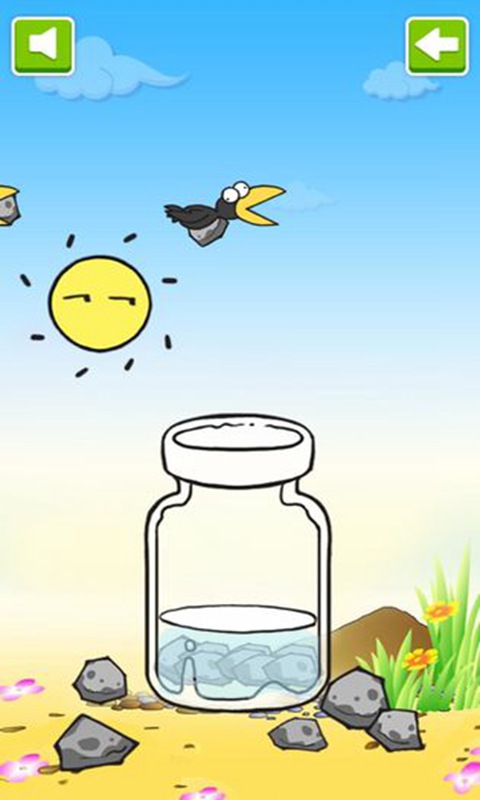 乌鸦喝水