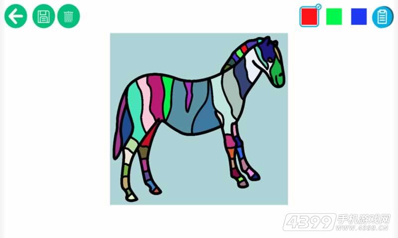 儿童动物填色画画HD(内测版)