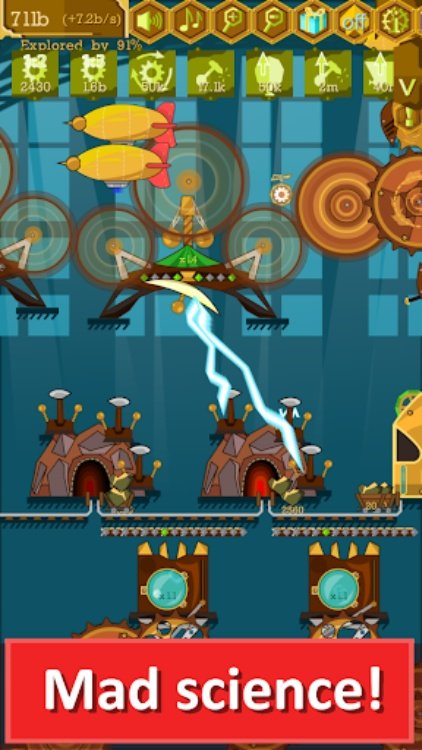 Steampunk Idle Spinner Factory
