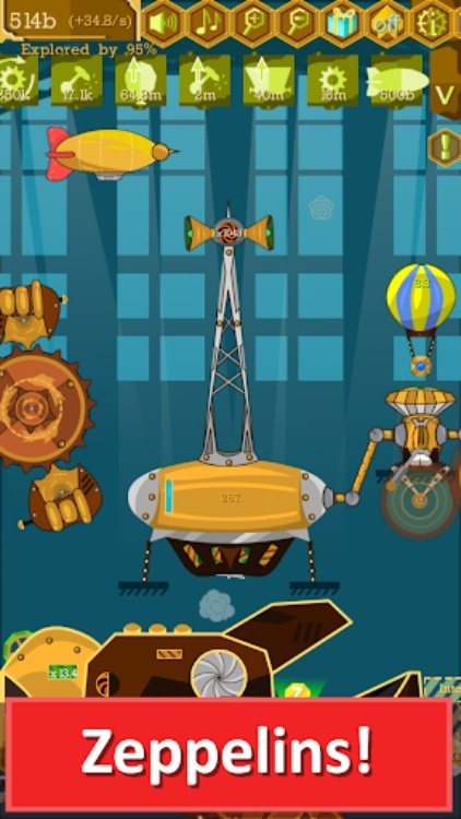Steampunk Idle Spinner Factory
