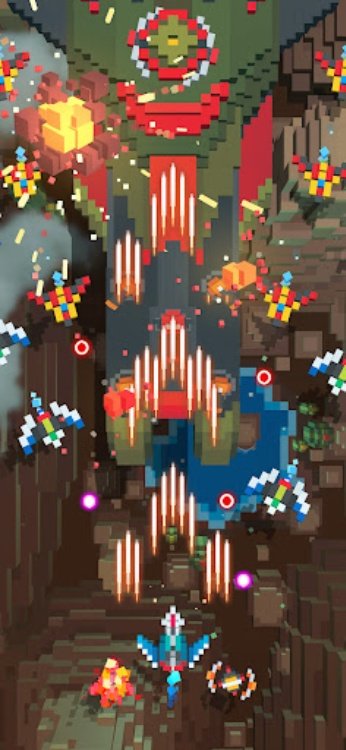 天空之翼(Sky Wings): 3D像素战斗机