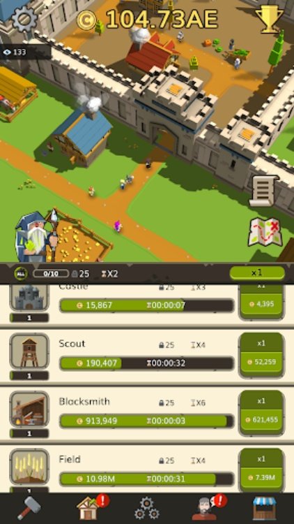 Medieval: Idle Tycoon Game