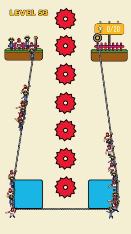 Rope Rescue!  Unique Puzzle