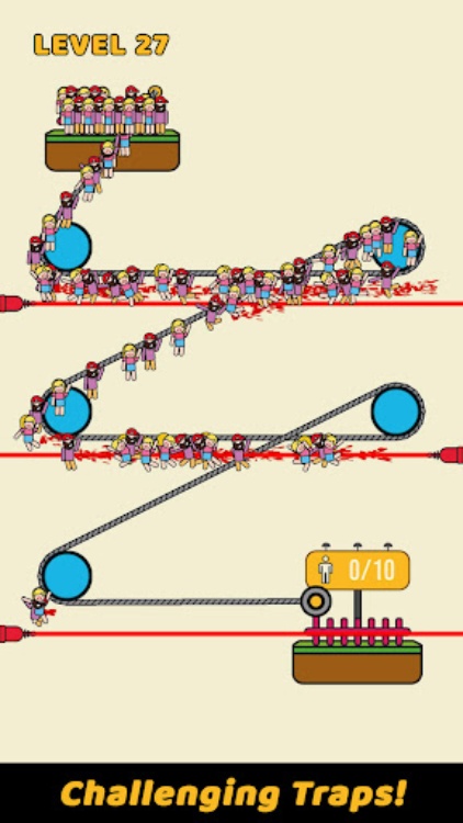 Rope Rescue!  Unique Puzzle