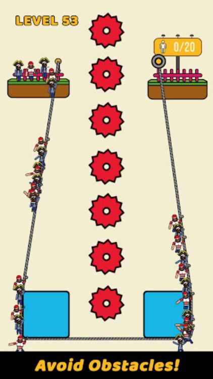 Rope Rescue!  Unique Puzzle