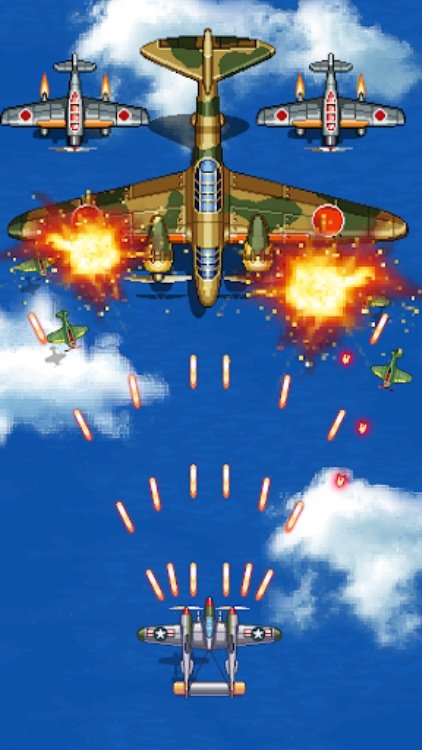 空军1945：射击飞机街机游戏