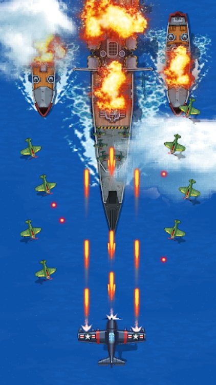 空军1945：射击飞机街机游戏