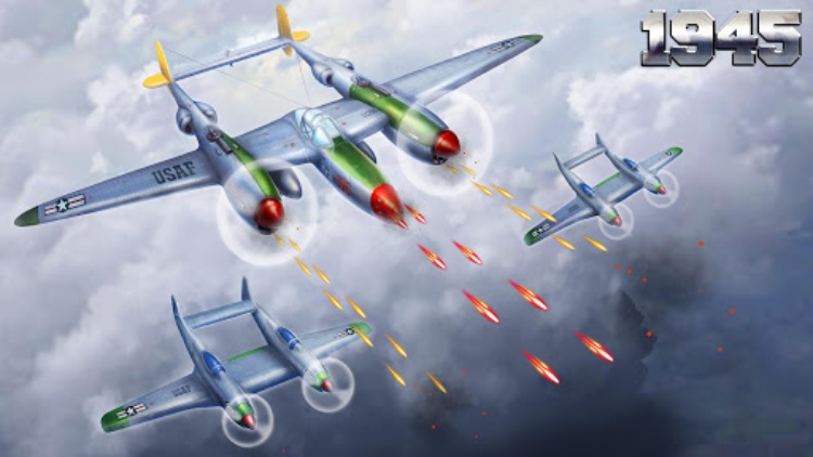 空军1945：射击飞机街机游戏