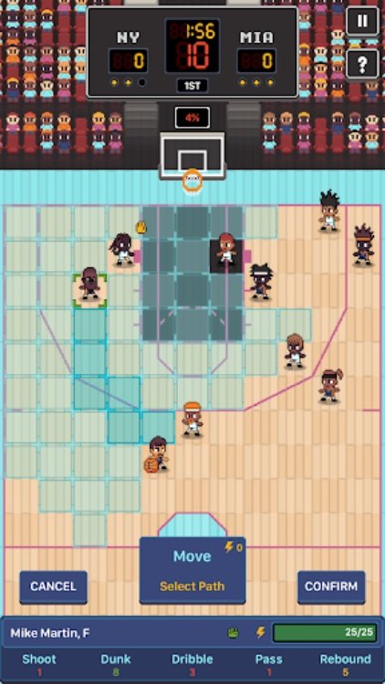 Hoop League Tactics