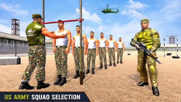 US Army Training Shooting Camp