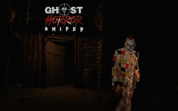 Horror Sniper  Clown Ghost In