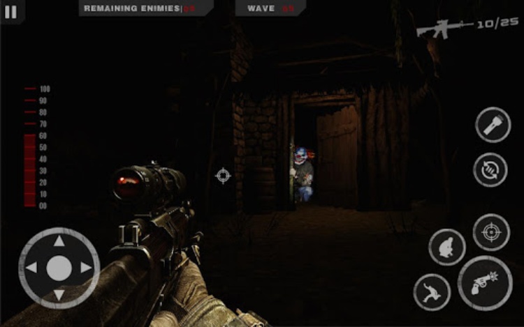 Horror Sniper  Clown Ghost In