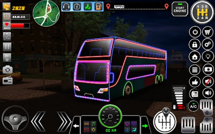 City Bus Europe Coach Bus Game