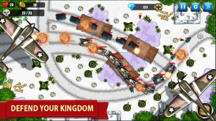 TD  War Strategy Game
