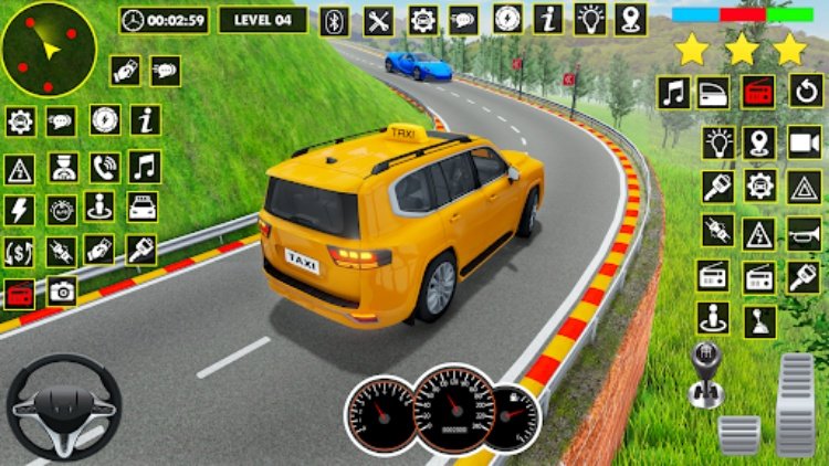 Crazy Car Driving: Taxi Games