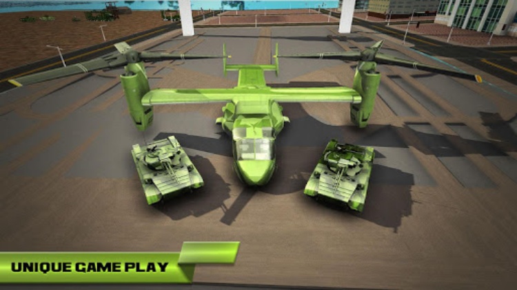 Army Tank Transport Truck Game