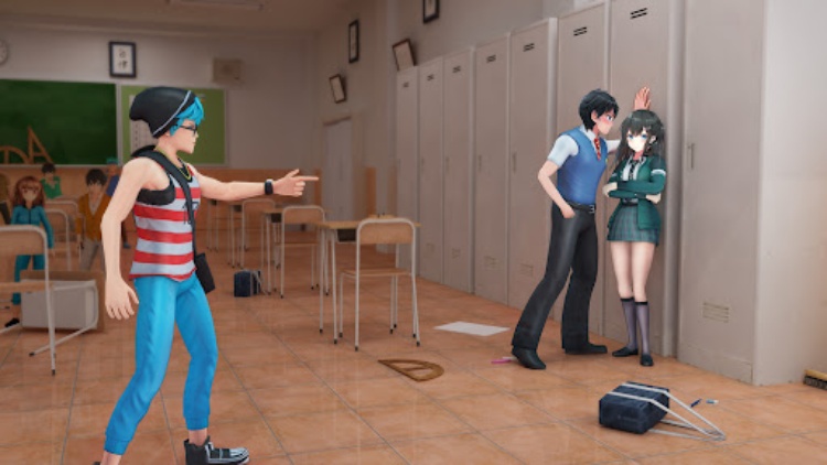 High School Fighting Game