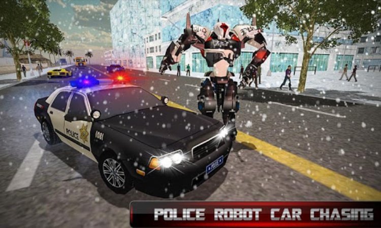 US Police Transform Robot Car
