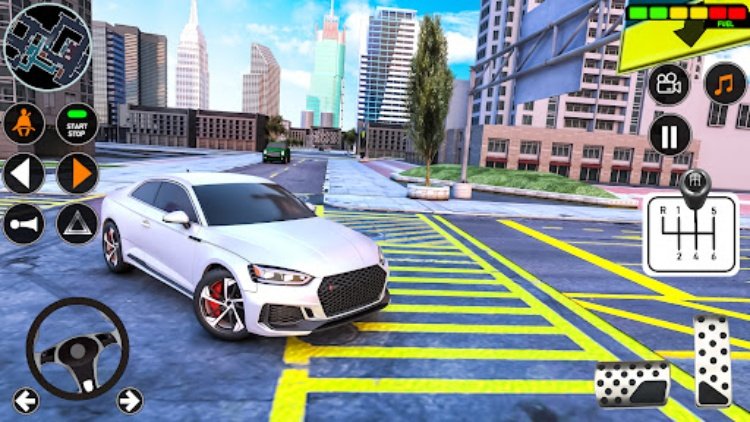 驾驶 汽车 停车处 驾驶 离线 游戏 汽车 3D