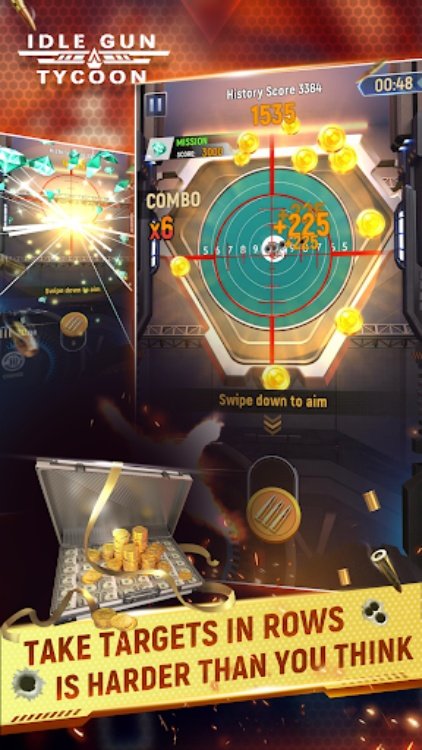 Idle Gun Tycoon  Shoot Now!