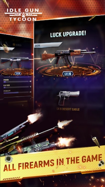 Idle Gun Tycoon  Shoot Now!