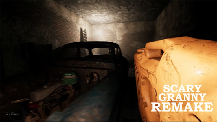 Granny Scary Remake Frozen MOD