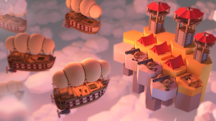 Sky Battleships  全面的战争