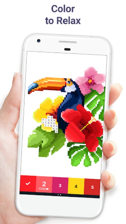 Pixel Art  Color by Number