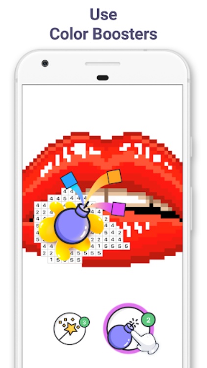 Pixel Art  Color by Number