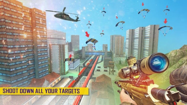 Train Shooting Game: War Games