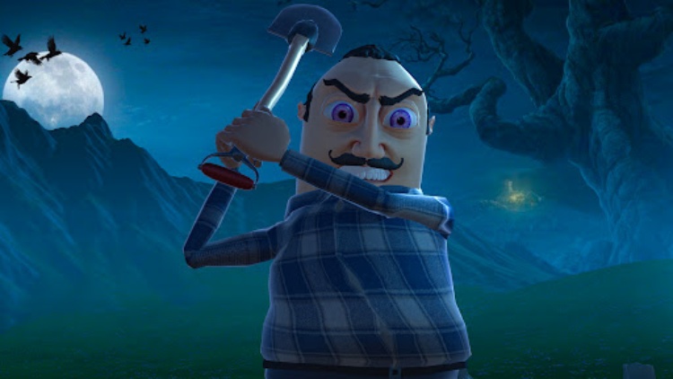 Hello Crazy Neighbour Game 3D