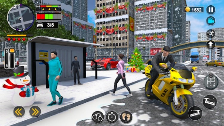 公路骑士摩托车赛车手：3D自行车赛车