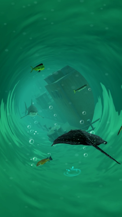 Blue Swirl: Endless Swimming