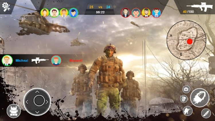 Army Transport Helicopter Game