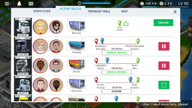 Virtual Truck Manager  Tycoon