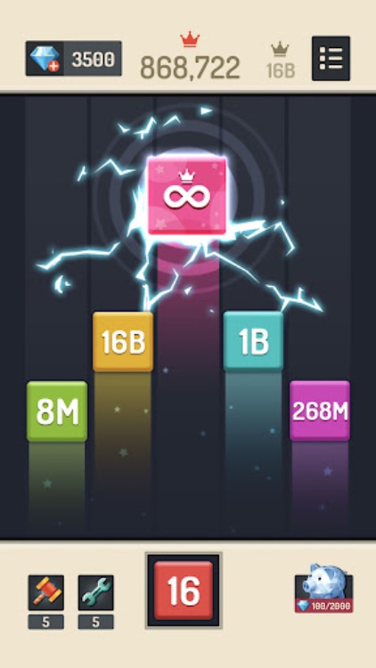 Merge Block  2048 Puzzle