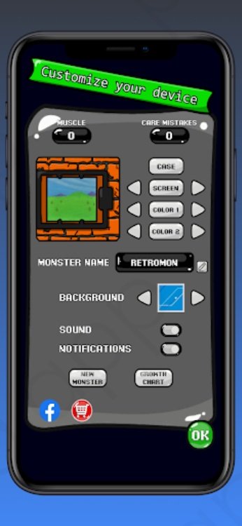 RetroMon  Virtual Pet Monster
