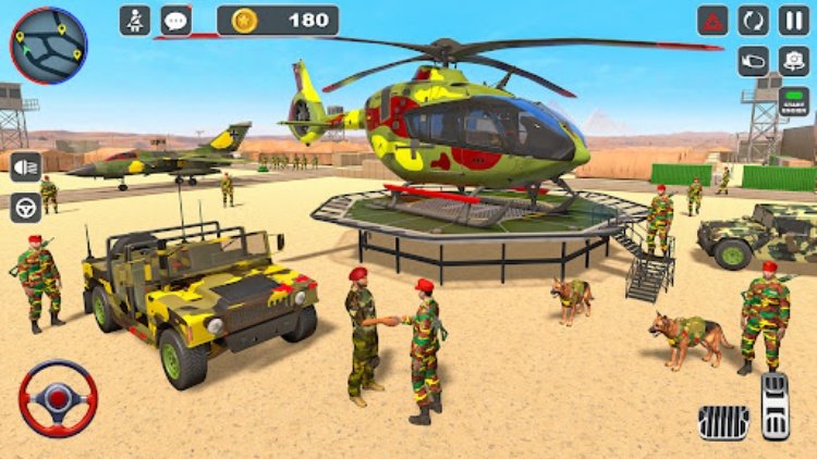 Army Vehicle Transport Games