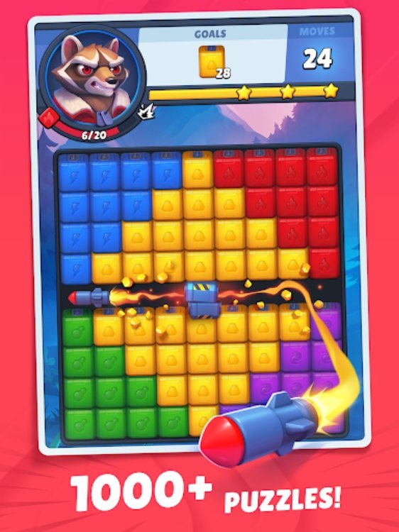 Rumble Blast – Match 3 Puzzle