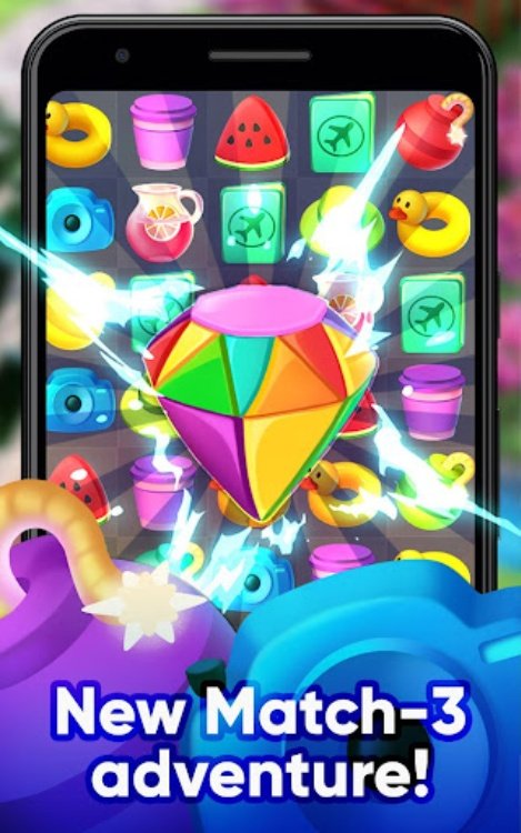 Bon Voyage  Match 3 Game