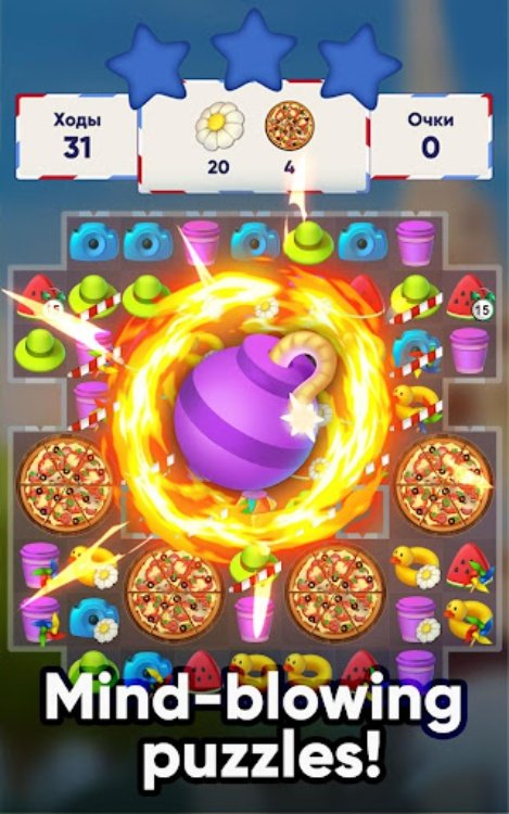 Bon Voyage  Match 3 Game