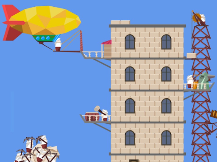 闲置的塔楼建造者 矿工城市 Idle Tower Build