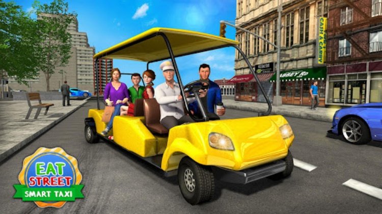 Real Taxi Driving: Car Games
