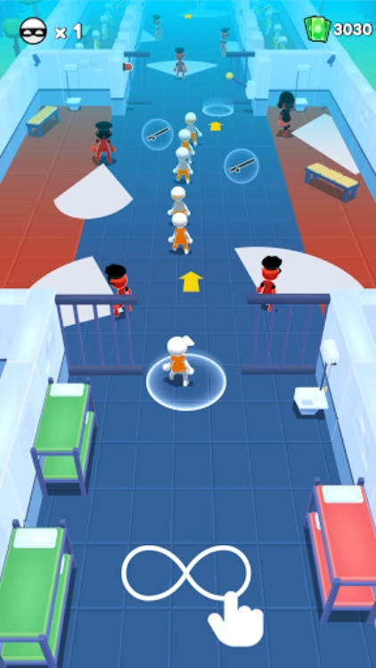 監獄逃脫 3D  布娃娃動作遊戲