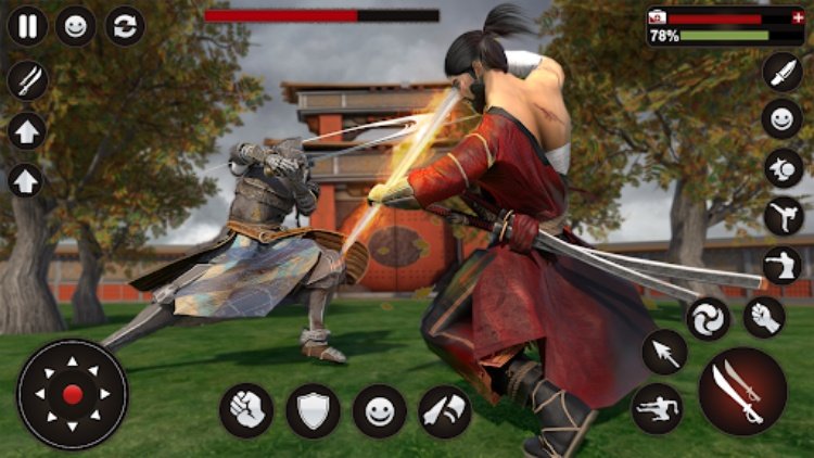 影忍者刺客战士  武士格斗游戏2018年